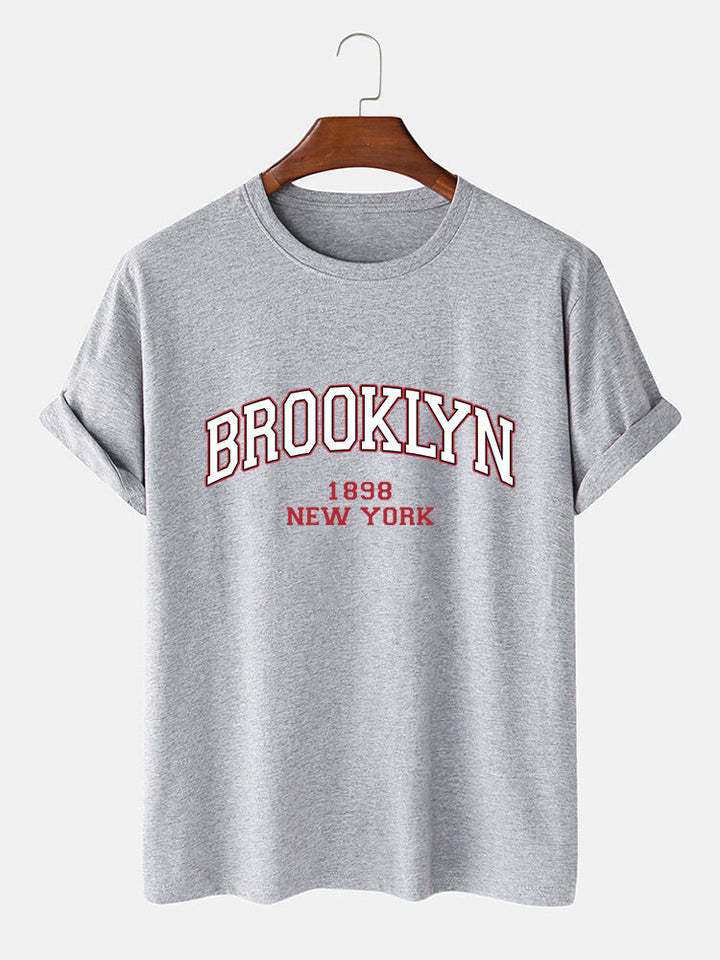 Brooklyn Print T-Shirt-Vacay Outfit