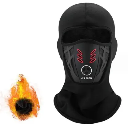 Wool Balaclava Style Hat For Winter Cycling