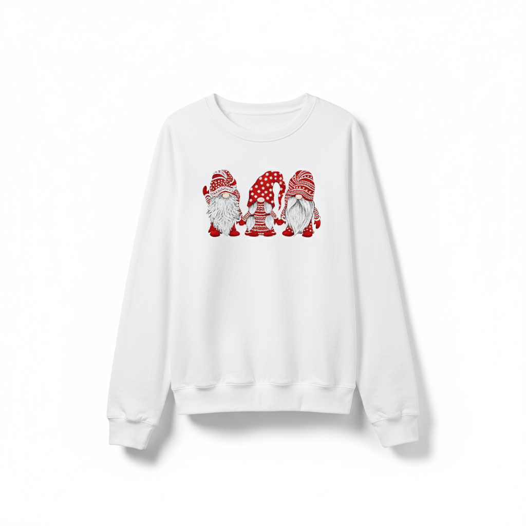 Gnomes Santa Ugly Christmas Sweater For Women