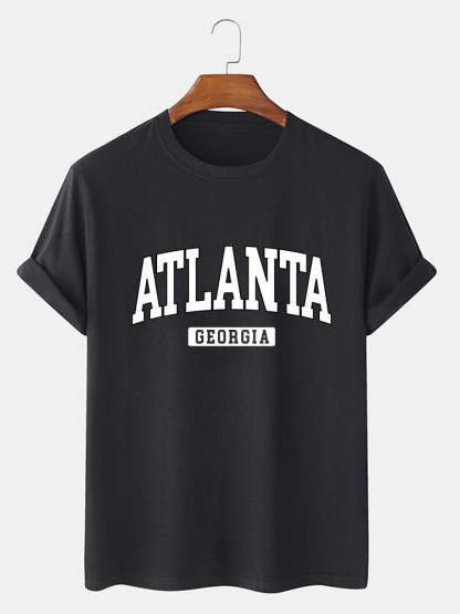 Atlanta Print T-Shirt-Vacay Outfit
