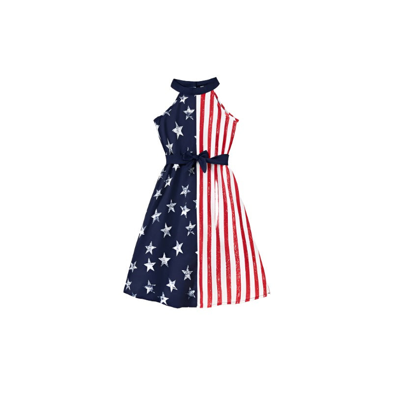 American Flag Print Family Matching Set-Vacay Outfit
