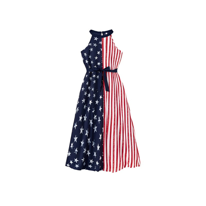 American Flag Print Family Matching Set-Vacay Outfit