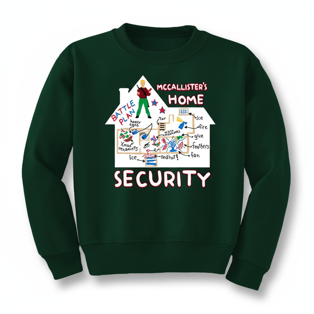 Merry Christmas Printed Ugly Christmas Sweater