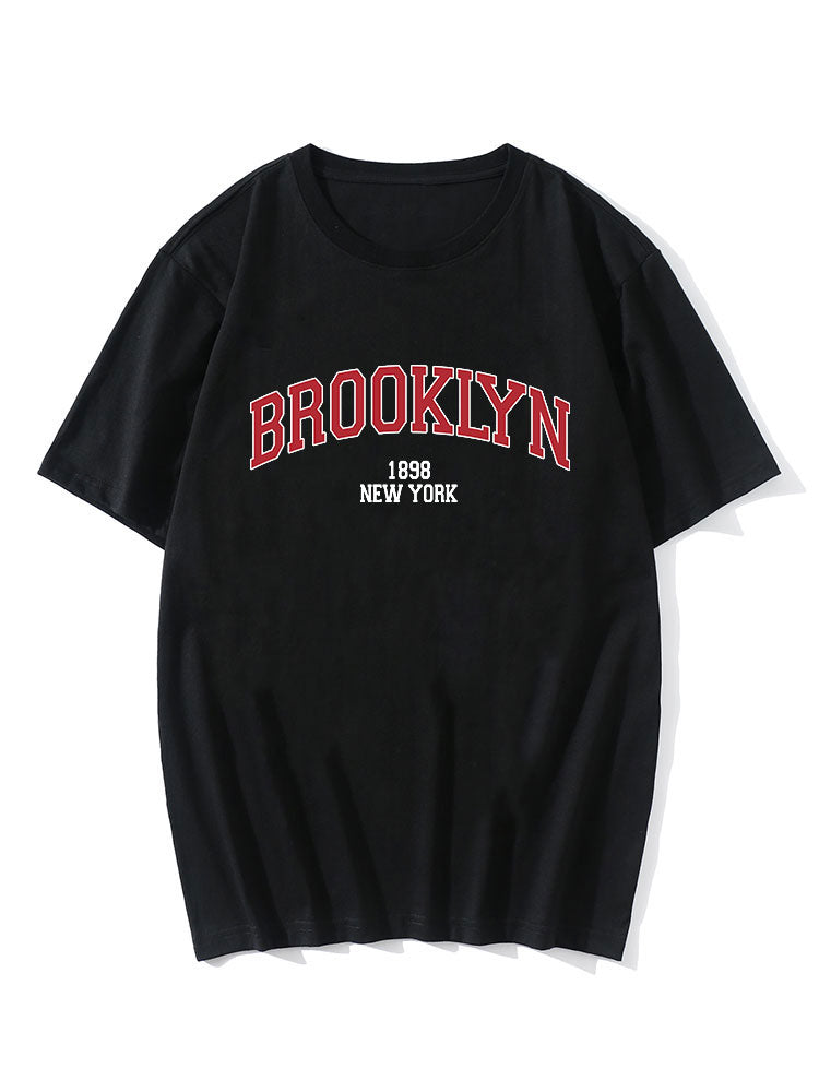 Brooklyn NY Print T-Shirt-Vacay Outfit