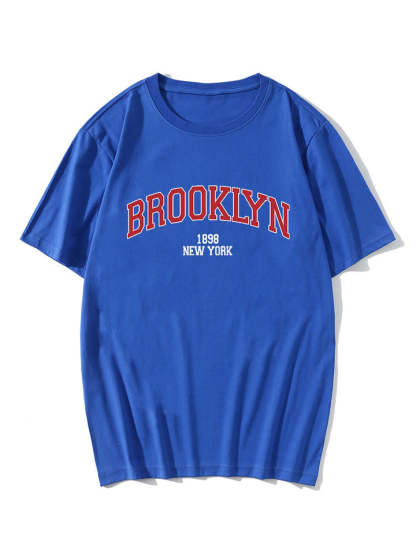 Brooklyn NY Print T-Shirt-Vacay Outfit