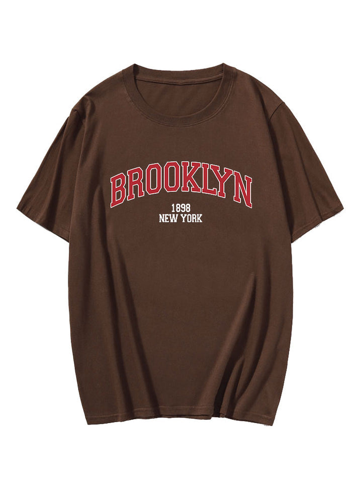 Brooklyn NY Print T-Shirt-Vacay Outfit