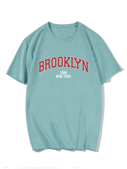 Brooklyn NY Print T-Shirt-Vacay Outfit