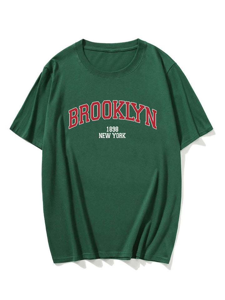 Brooklyn NY Print T-Shirt-Vacay Outfit