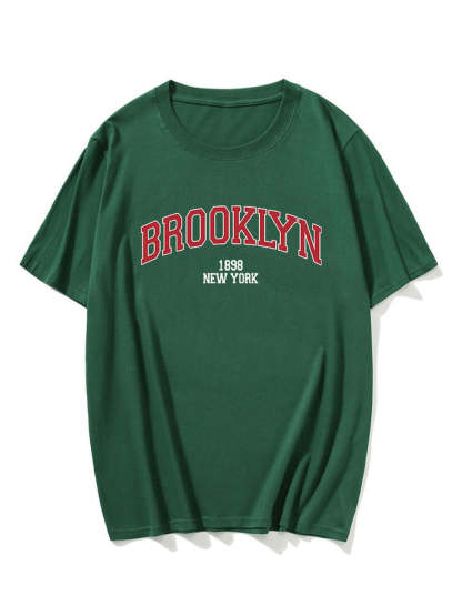 Brooklyn NY Print T-Shirt-Vacay Outfit