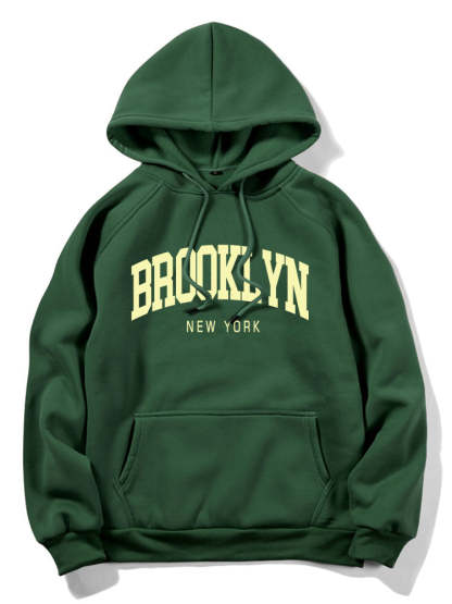 Brooklyn City Print Hoodie-Vacay Outfit