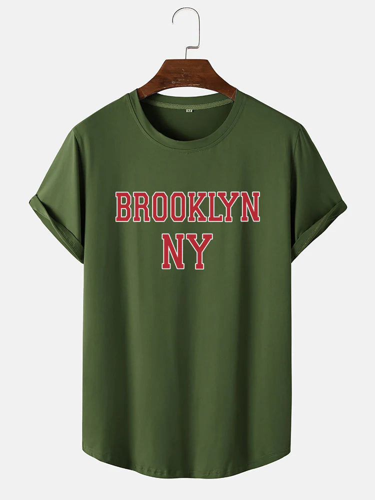 Brooklyn NY Print T-Shirt-Vacay Outfit