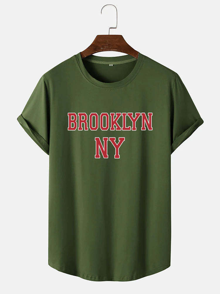 Brooklyn NY Print T-Shirt-Vacay Outfit