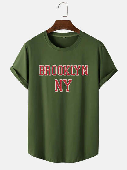 Brooklyn NY Print T-Shirt-Vacay Outfit