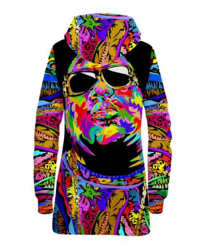 Biggie Drome Hoodie Dress-Vacay Outfit