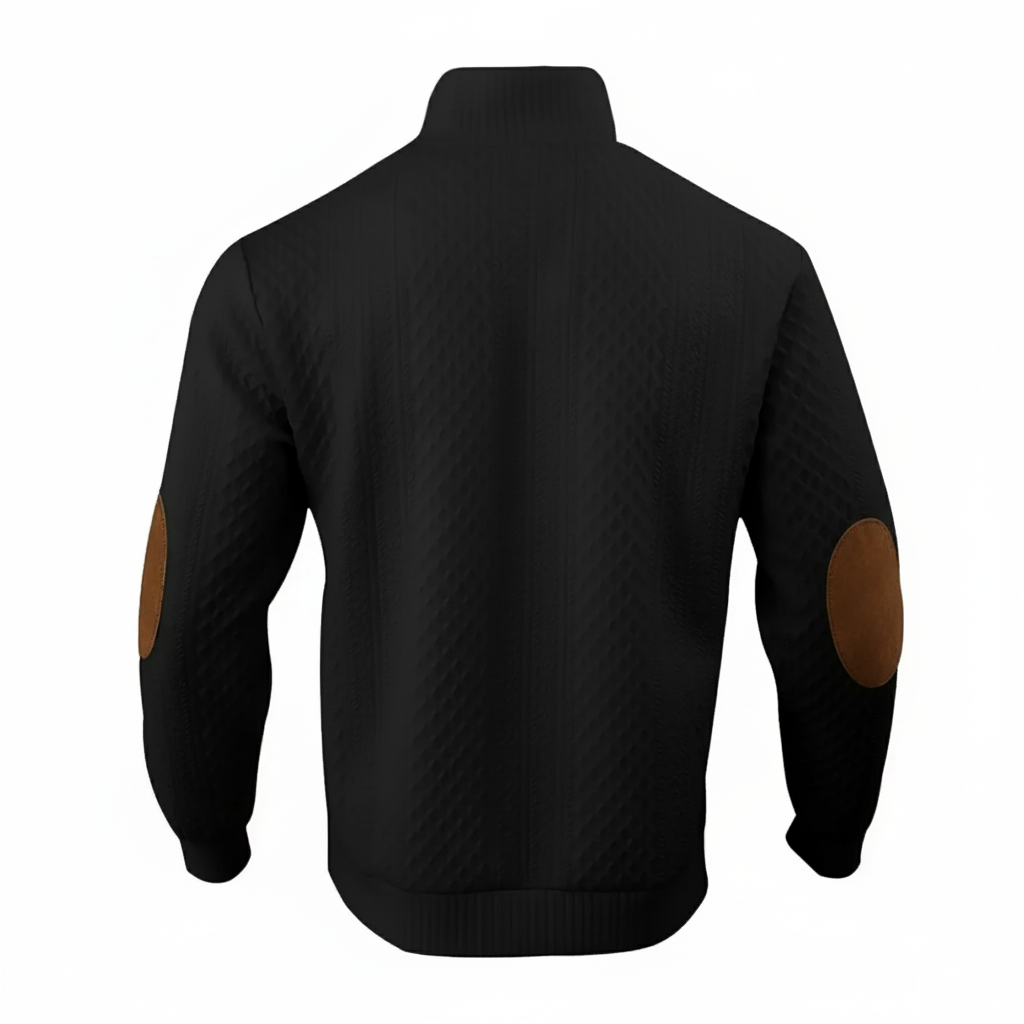 Button Up Stand Collar Long Sleeve Henley Shirt For Men