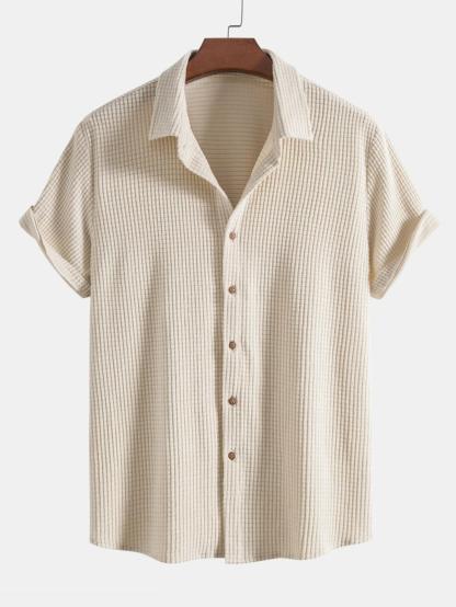 Button Up Cotton Lounge Set-Vacay Outfit