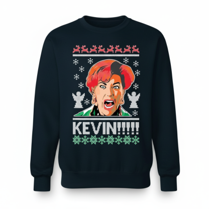 Merry Christmas Printed Ugly Christmas Sweater