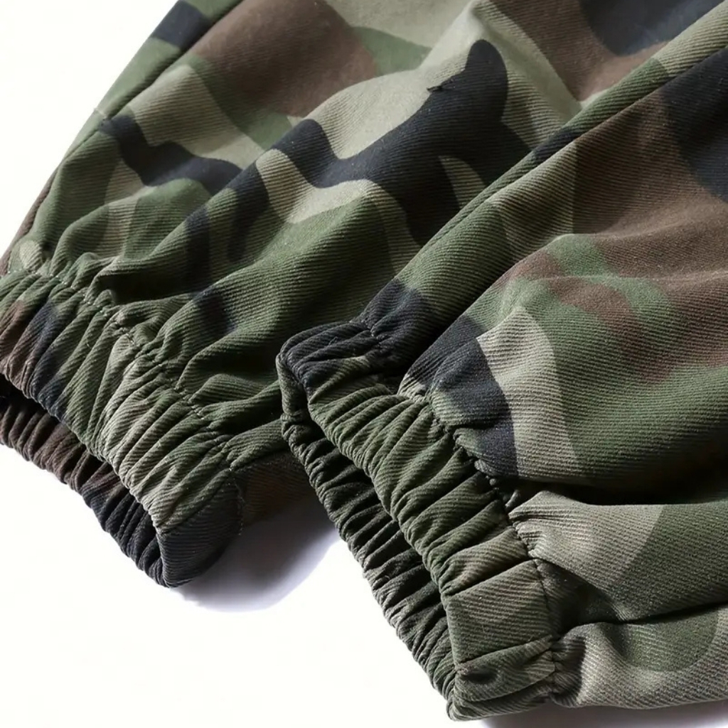Camouflage Cargo Pants Joggers