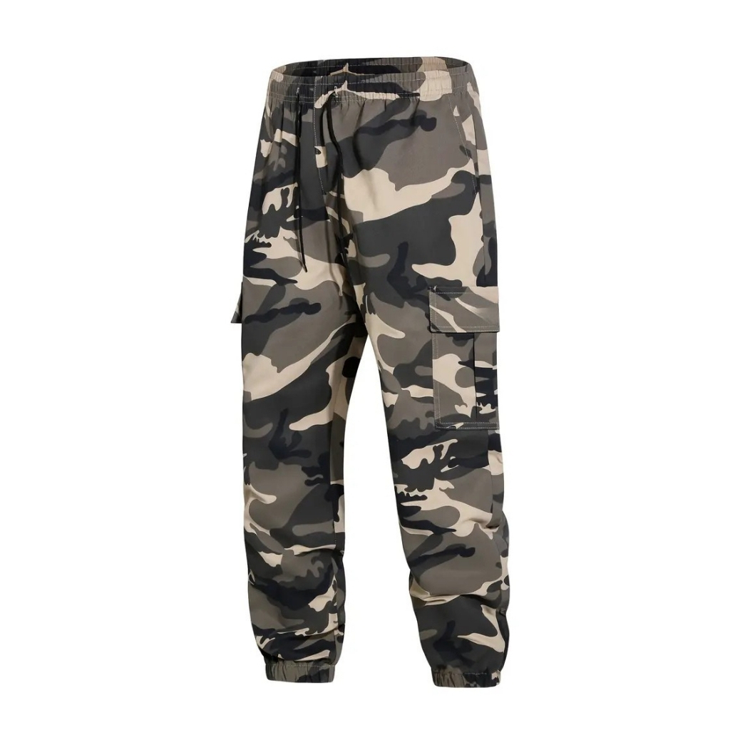 Camouflage Cargo Pants Joggers