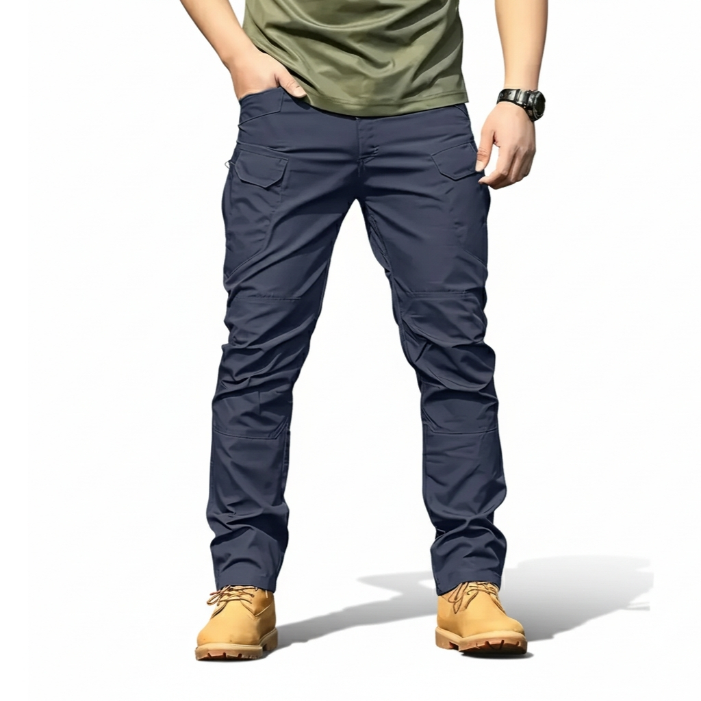 Cargo Pants For Men With Tactical Details And Multi Pocket Construction