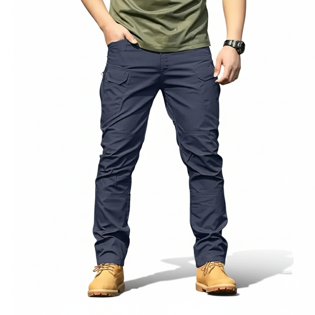 Cargo Pants For Men With Tactical Details And Multi Pocket Construction