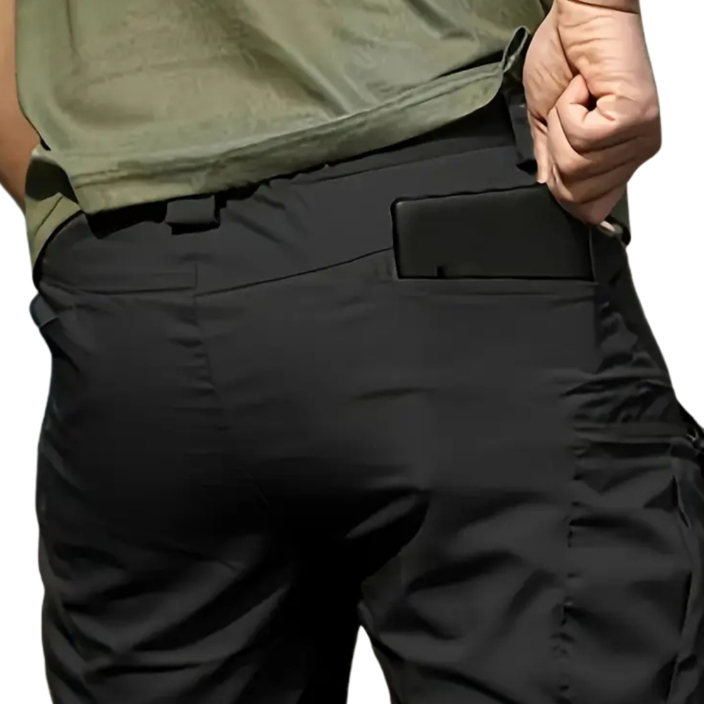 Cargo Pants For Men With Tactical Details And Multi Pocket Construction