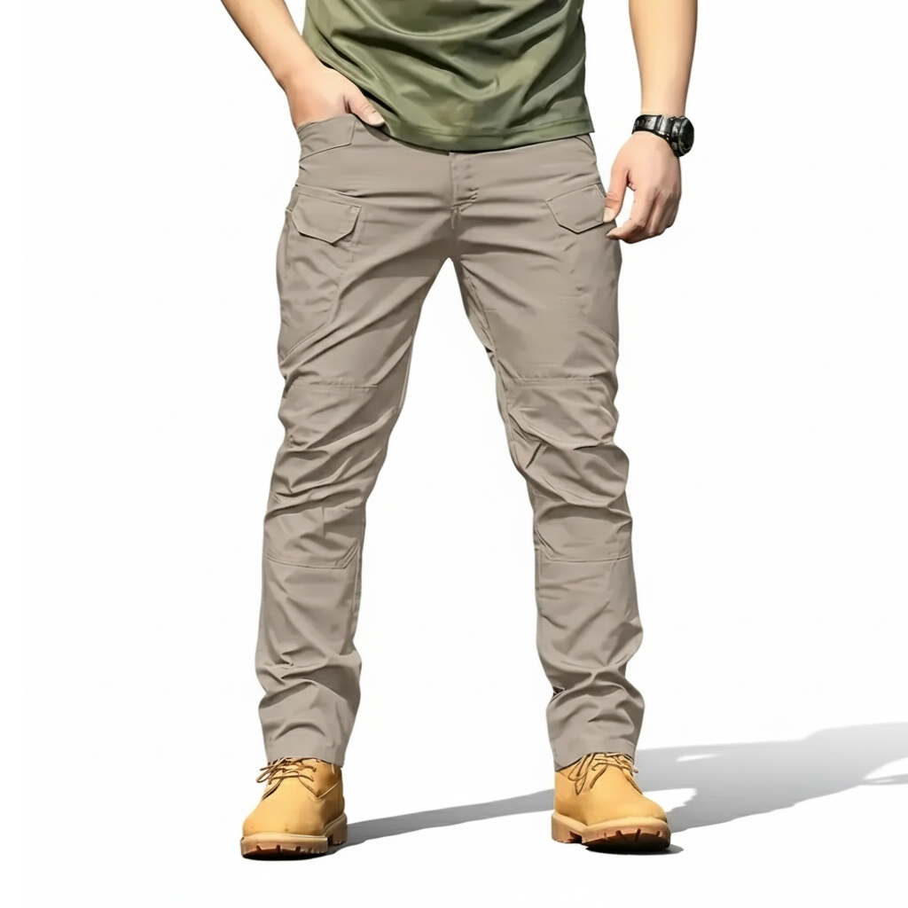Cargo Pants For Men With Tactical Details And Multi Pocket Construction
