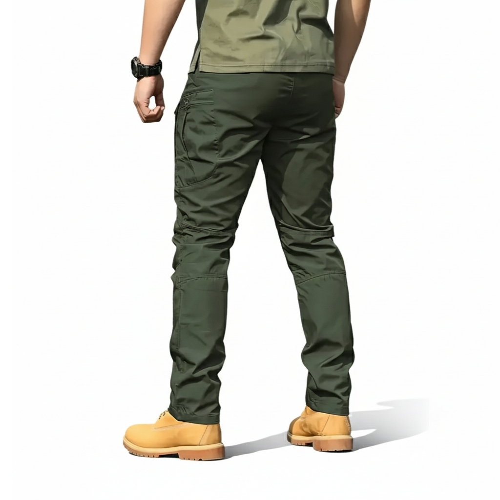 Cargo Pants For Men With Tactical Details And Multi Pocket Construction