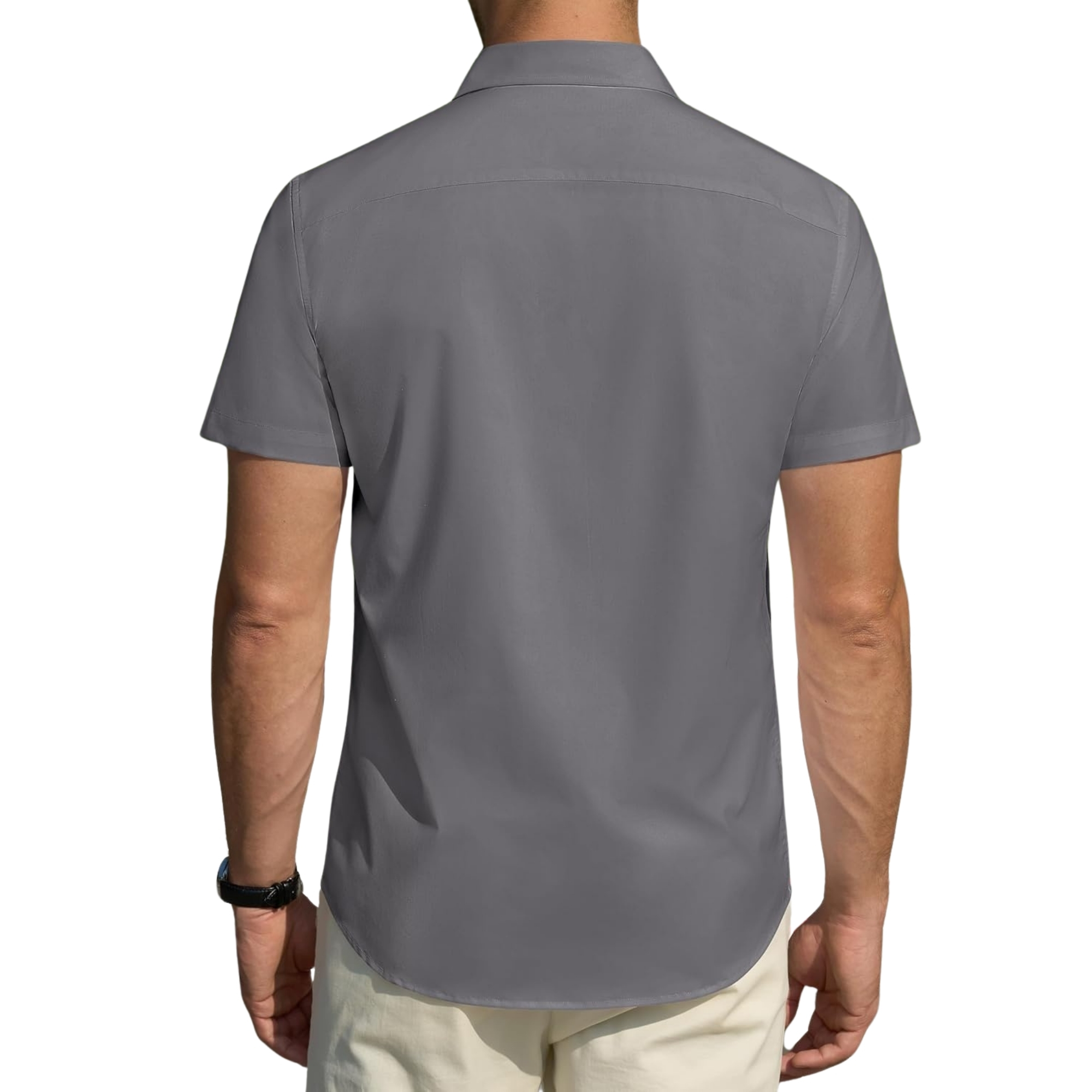 Casual Style Office Short Sleeve Shirt