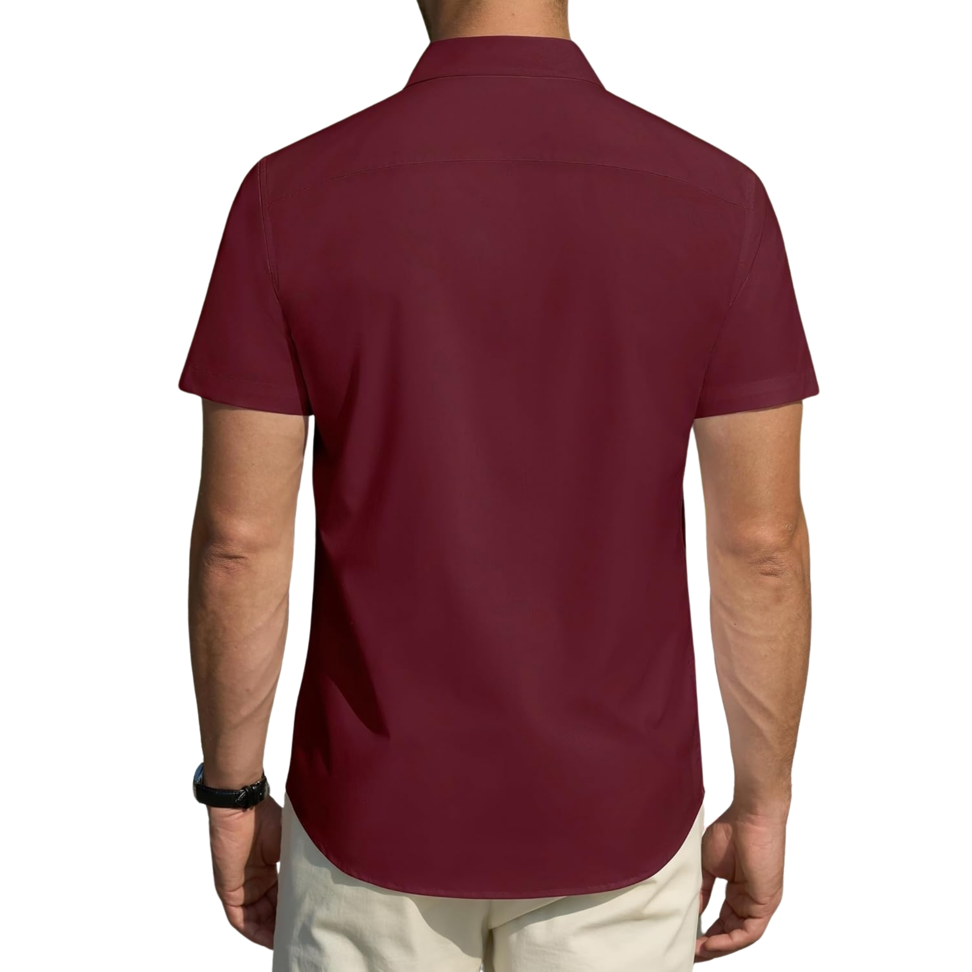 Casual Style Office Short Sleeve Shirt