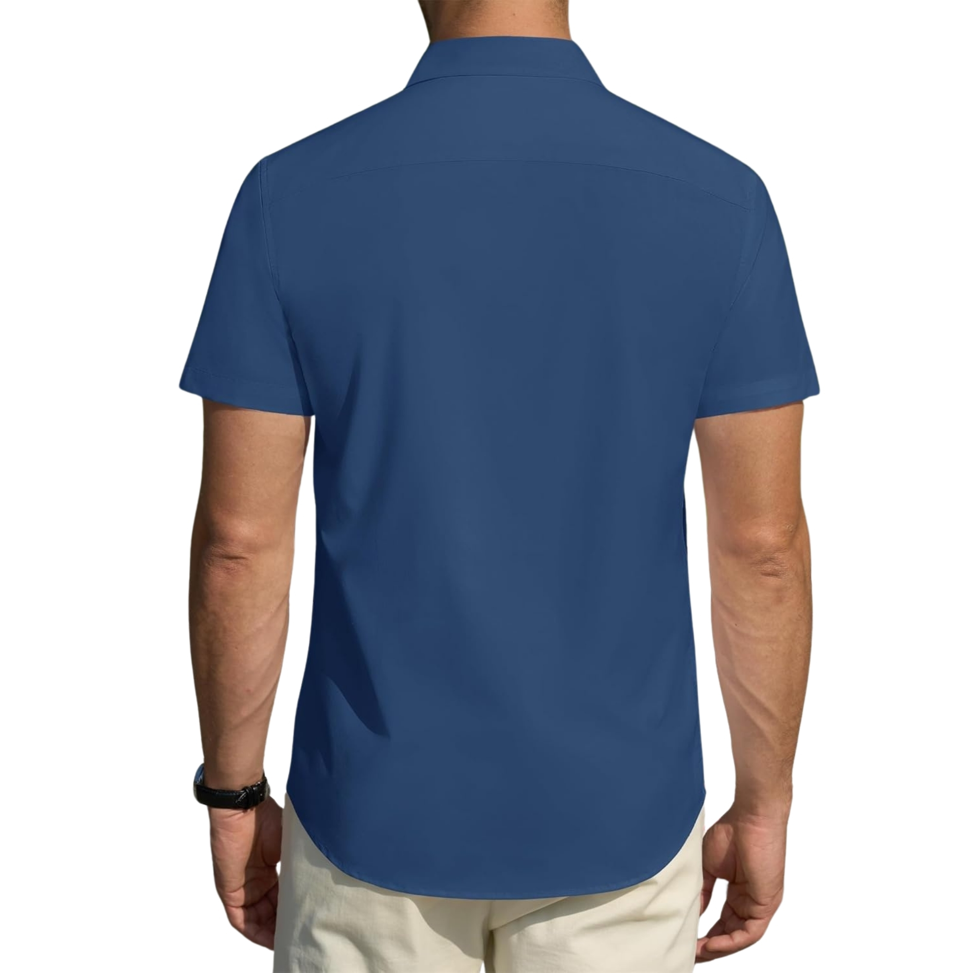 Casual Style Office Short Sleeve Shirt