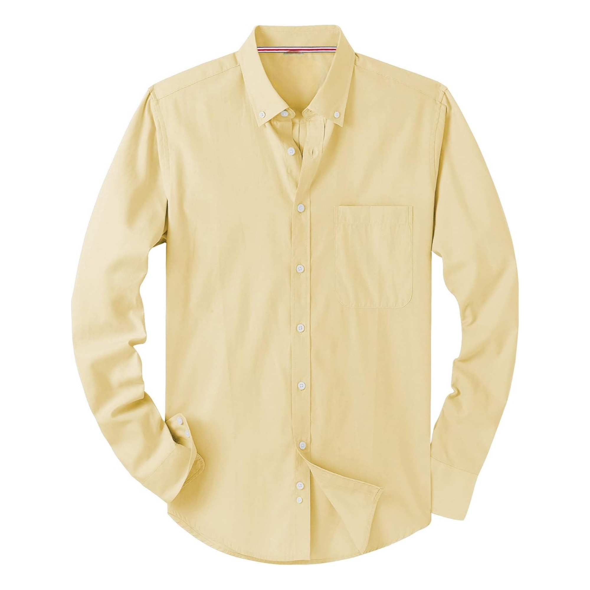 Casual Work Wear Button Down Long Sleeve Shirt