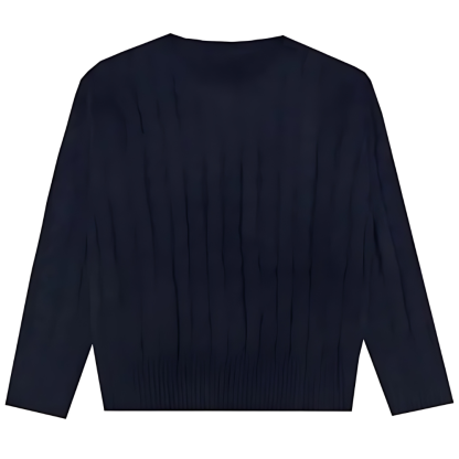 Casual Rib Knit Sweater-Vacay Outfit