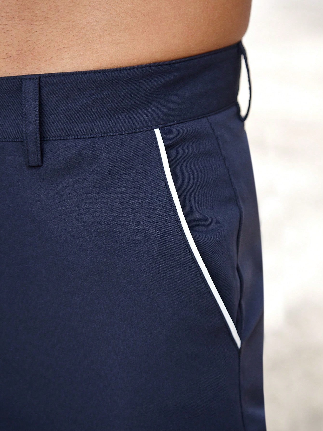 Casual Slant Pocket Shorts-Vacay Outfit