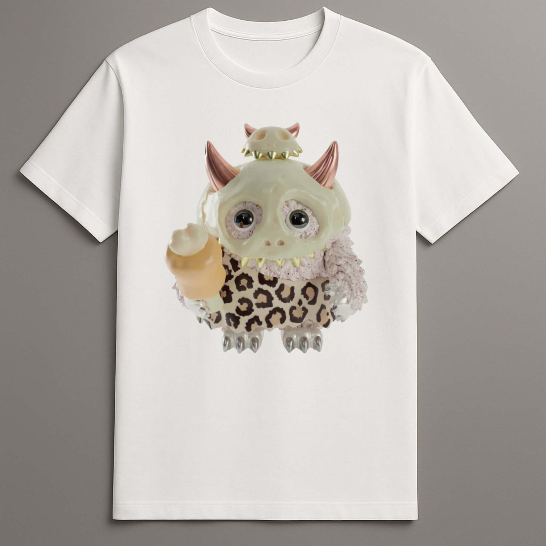 Cave monster graphic