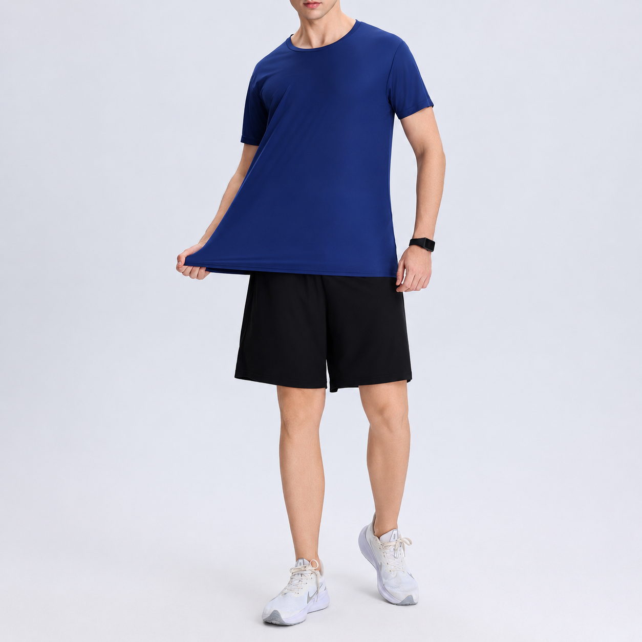 Lightweight Short Sleeve Athletic Sports Tshirt for Men