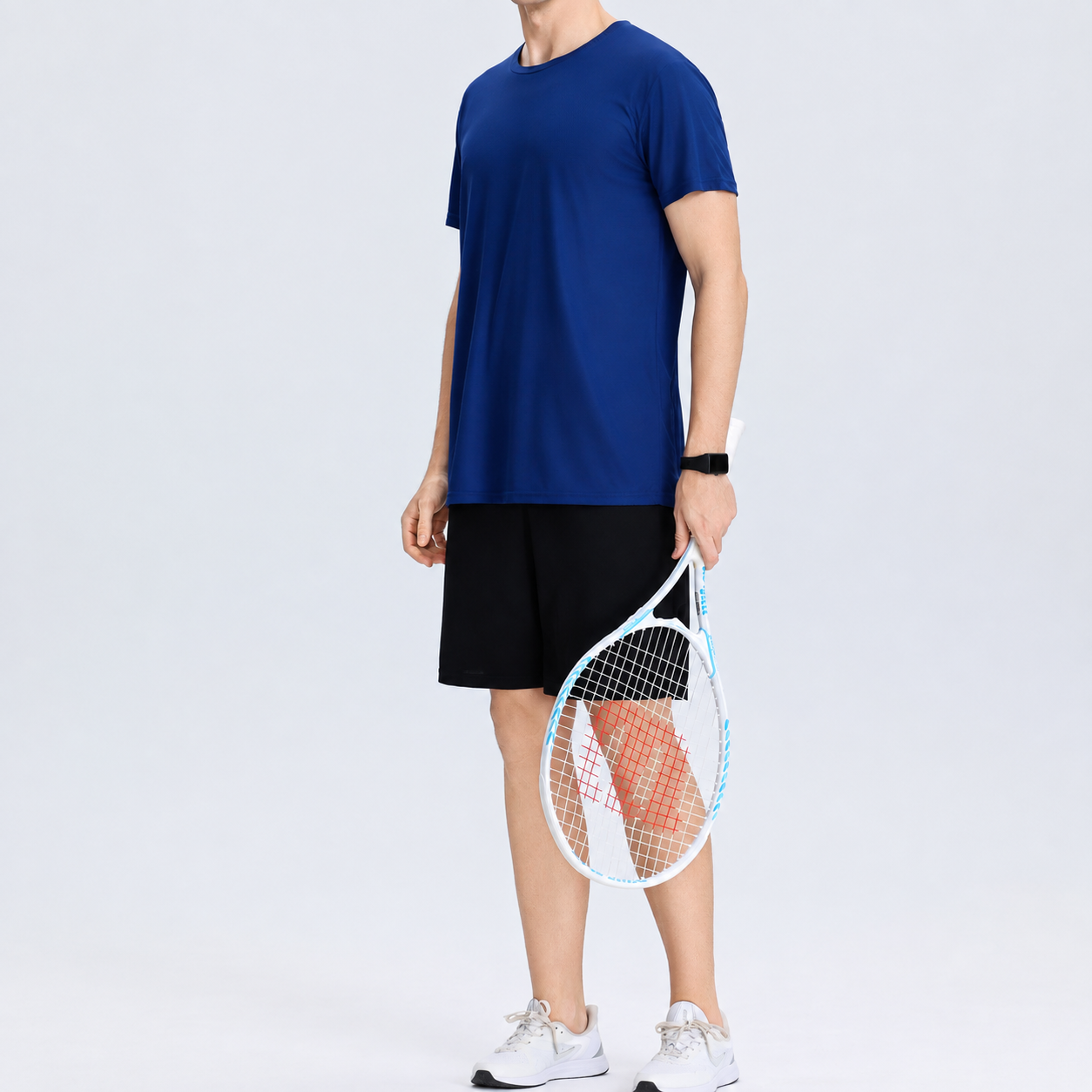 Lightweight Short Sleeve Athletic Sports Tshirt for Men