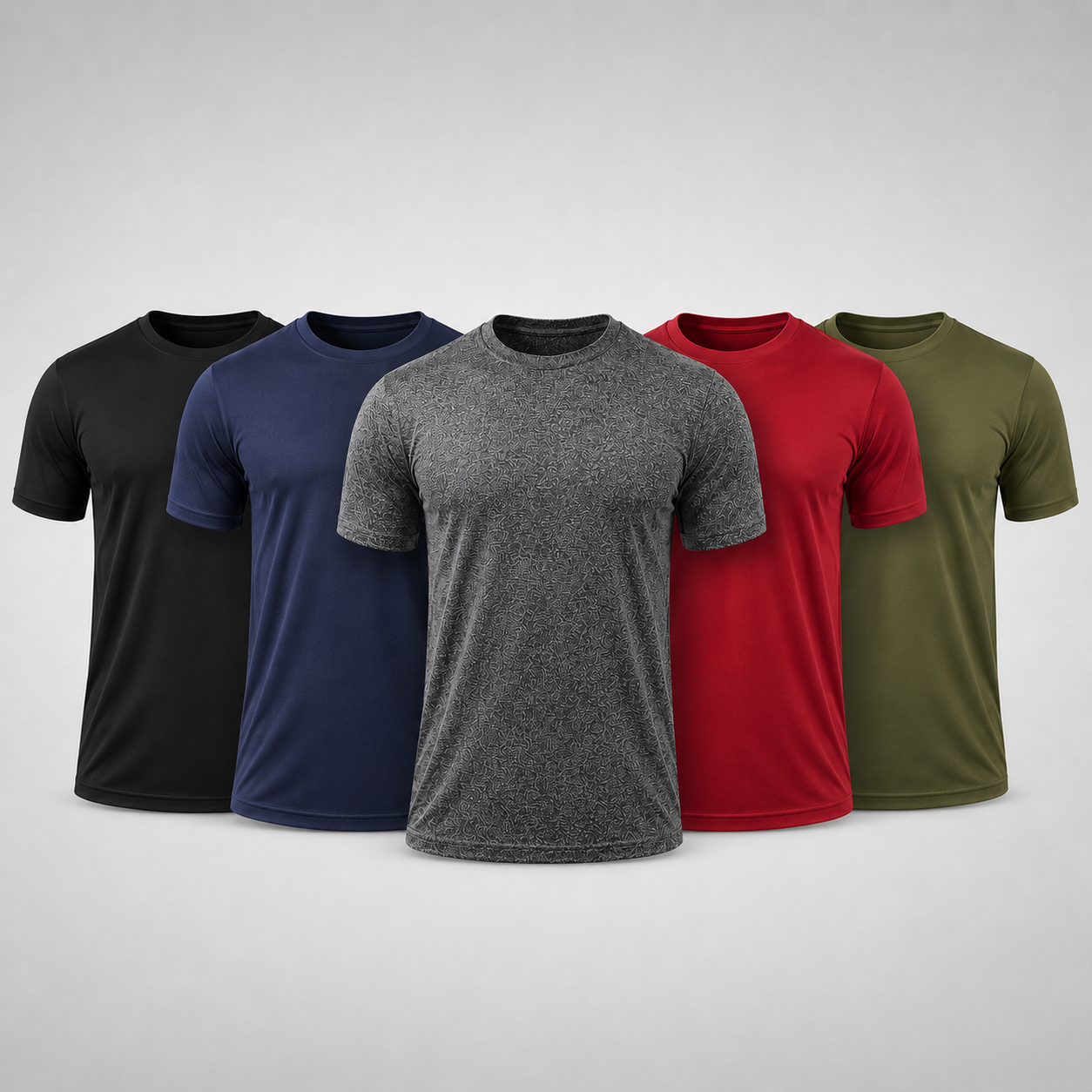 Summer Casual Athletic Short Sleeve T Shirt For Men