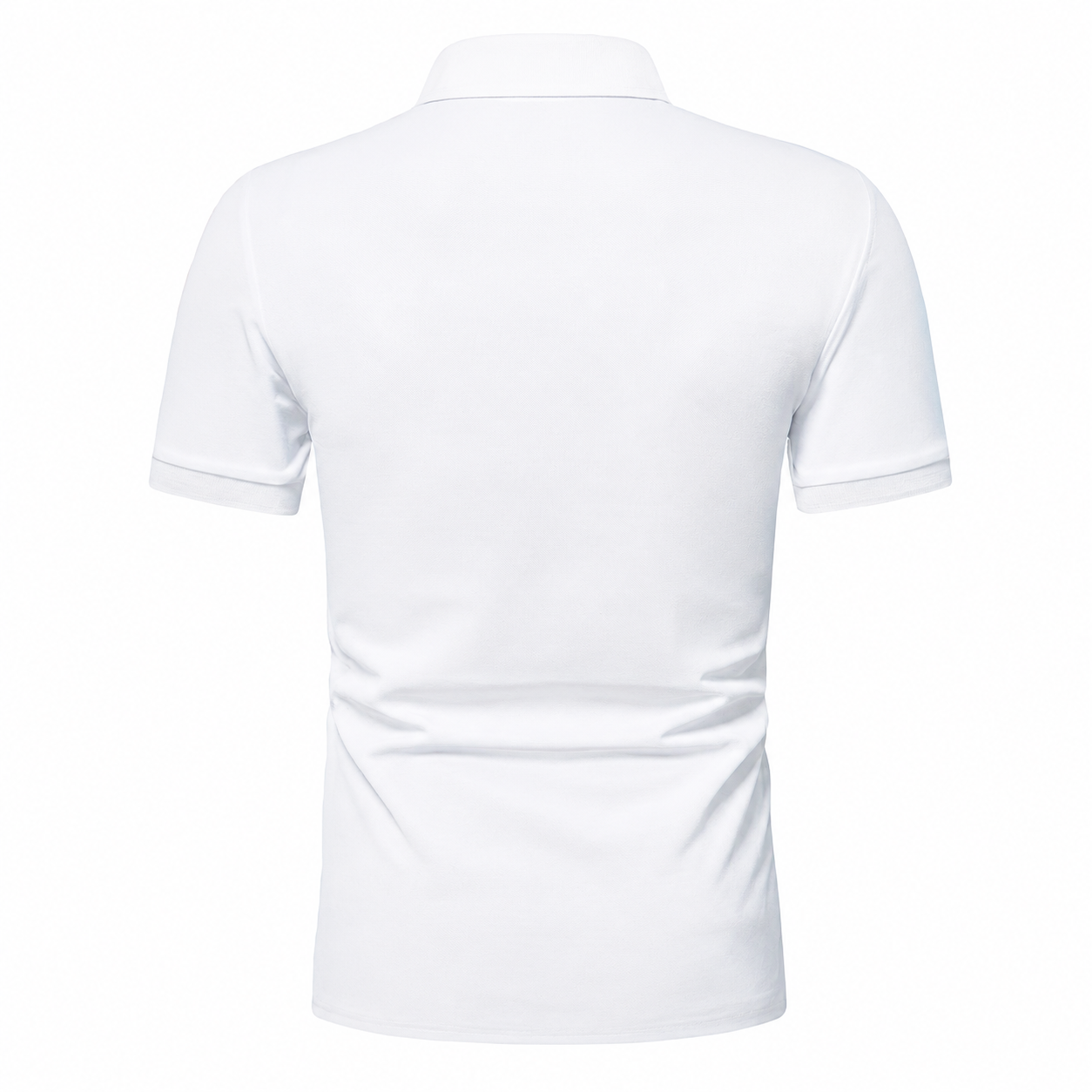Casual And Stretchable Zipper Lapel Shirt For Men