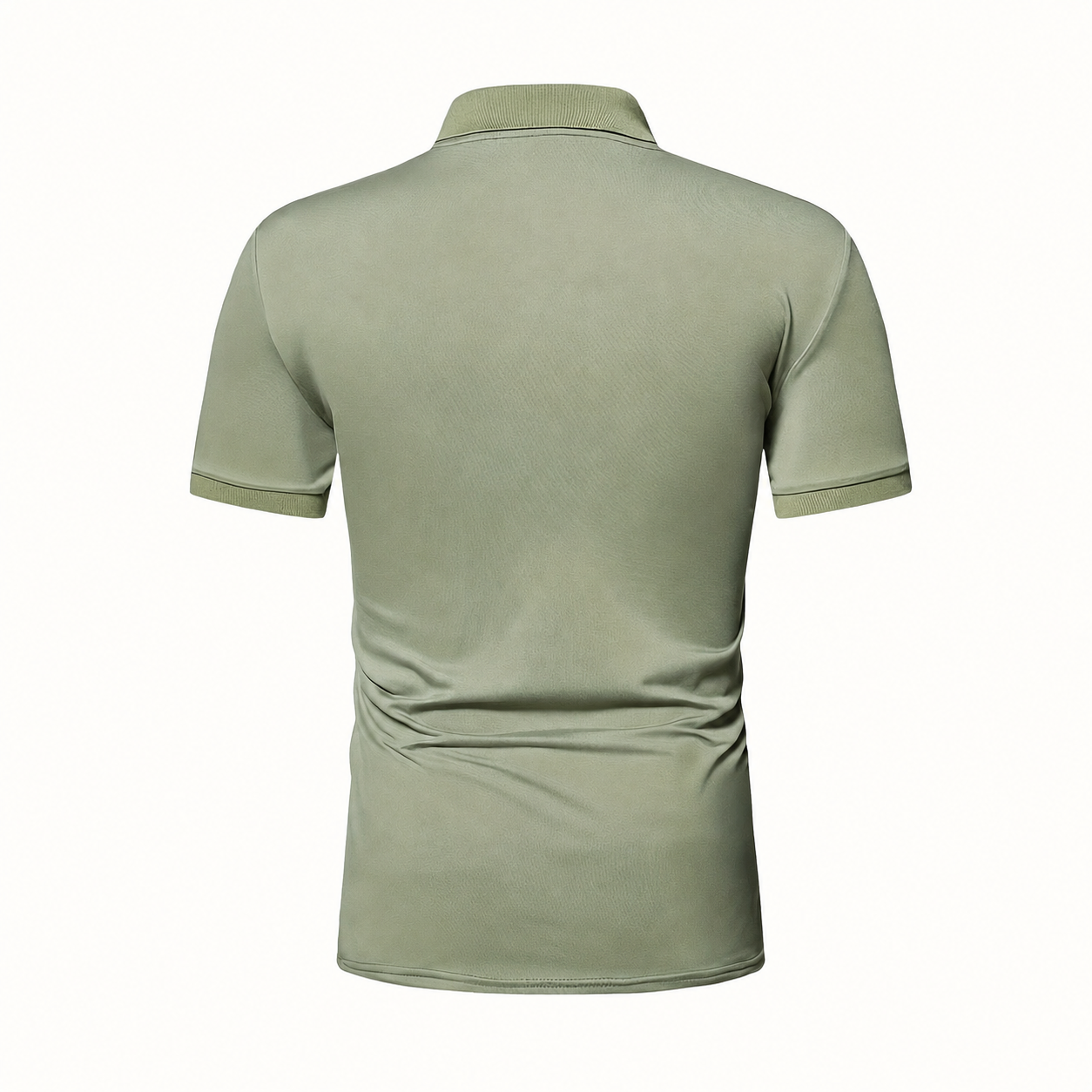 Casual And Stretchable Zipper Lapel Shirt For Men