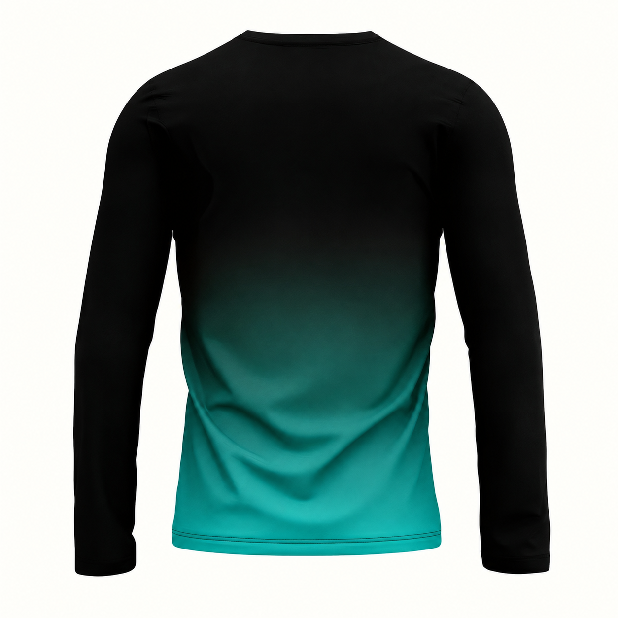 Long Sleeve Gradient Print Casual Shirt for Men
