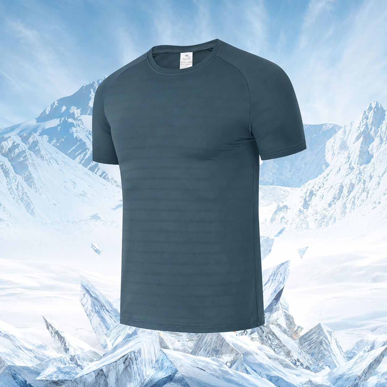 Quick Drying Stretchable Short Sleeve Athletic Tshirt