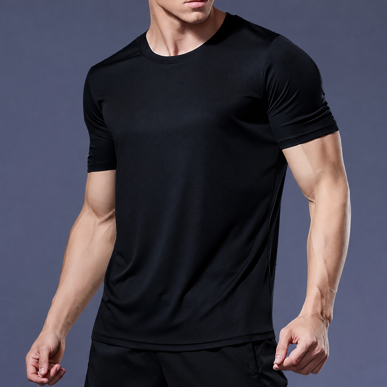 Athletic Short Sleeve Quick Dry Running Tshirt For Men