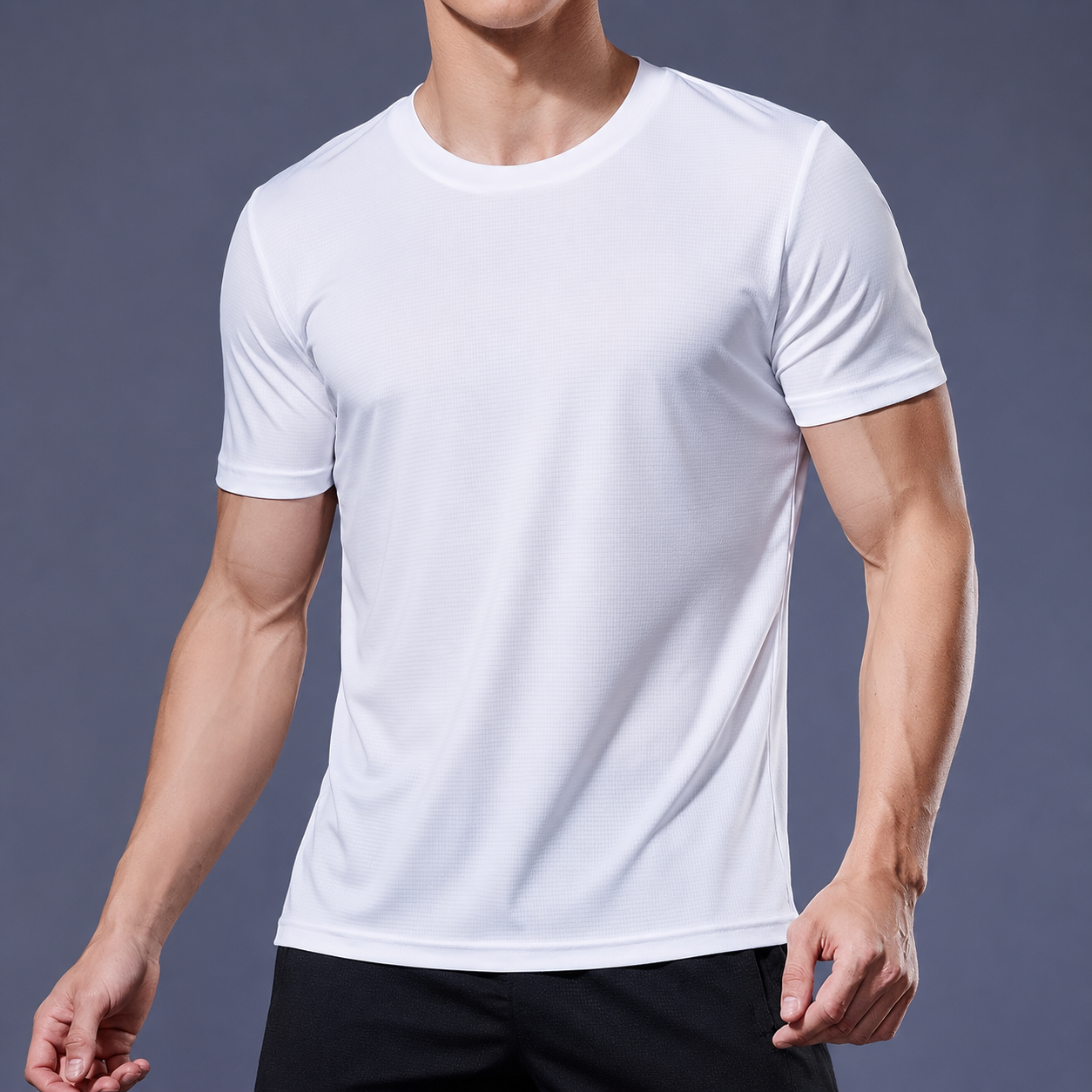 Athletic Short Sleeve Quick Dry Running Tshirt For Men