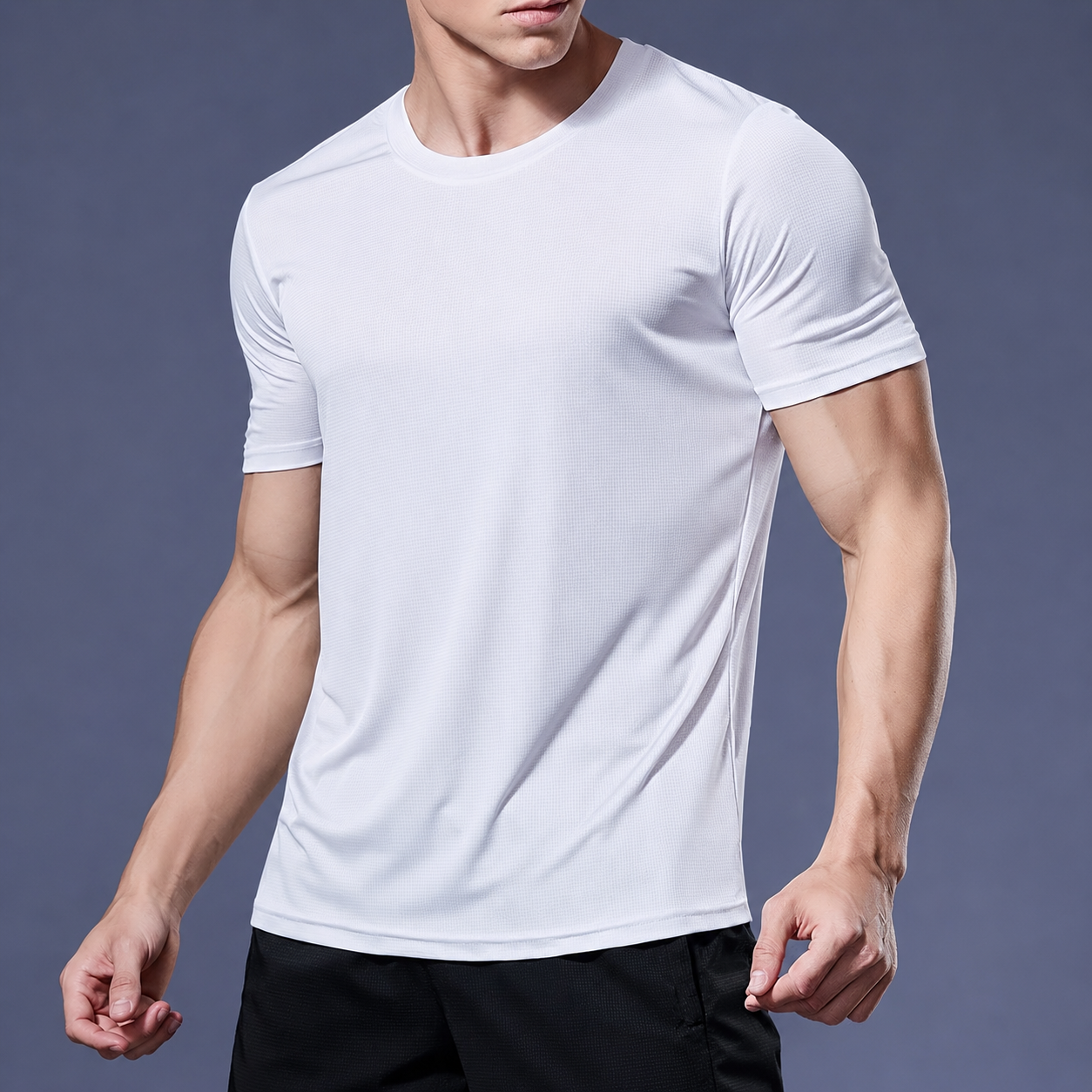 Athletic Short Sleeve Quick Dry Running Tshirt For Men