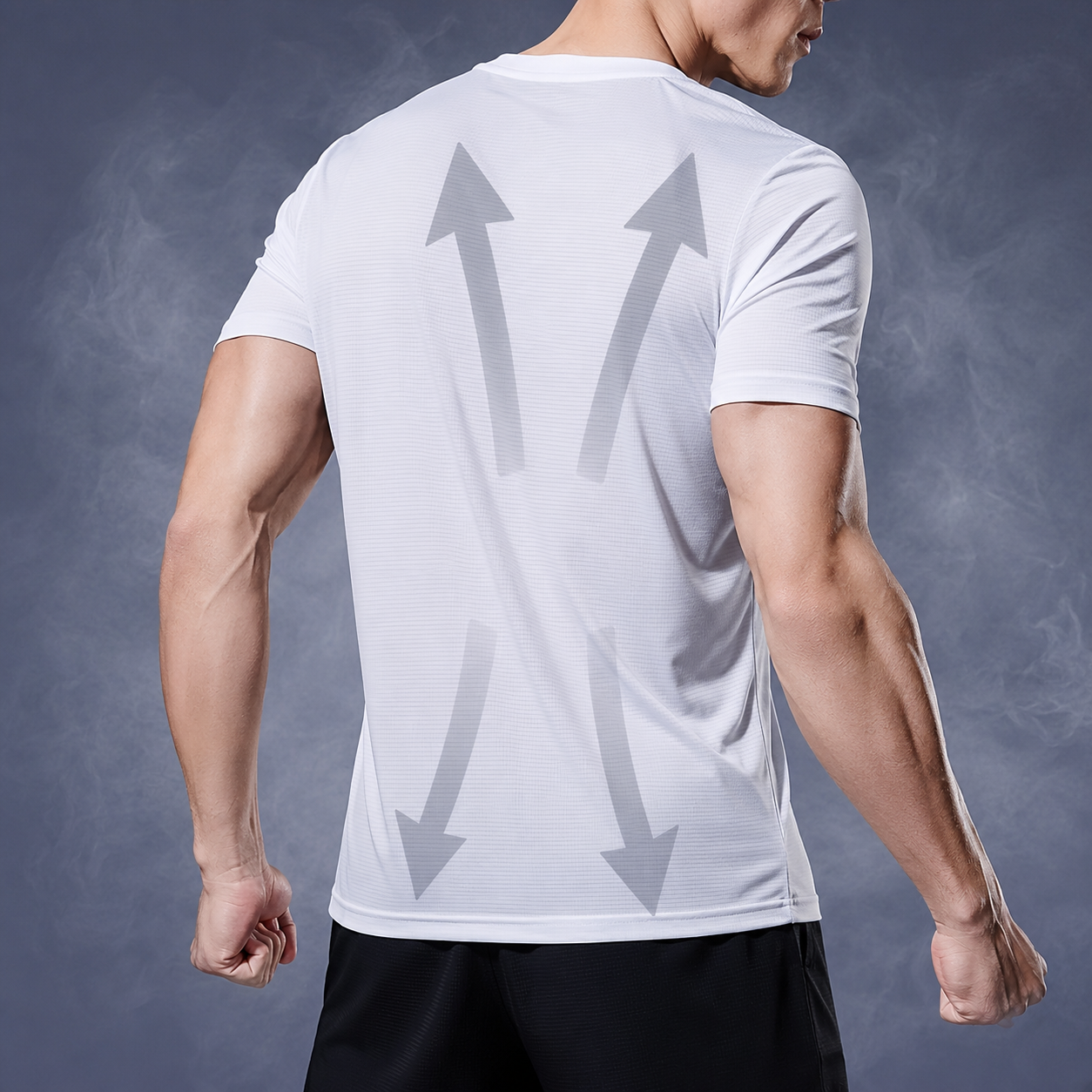 Athletic Short Sleeve Quick Dry Running Tshirt For Men