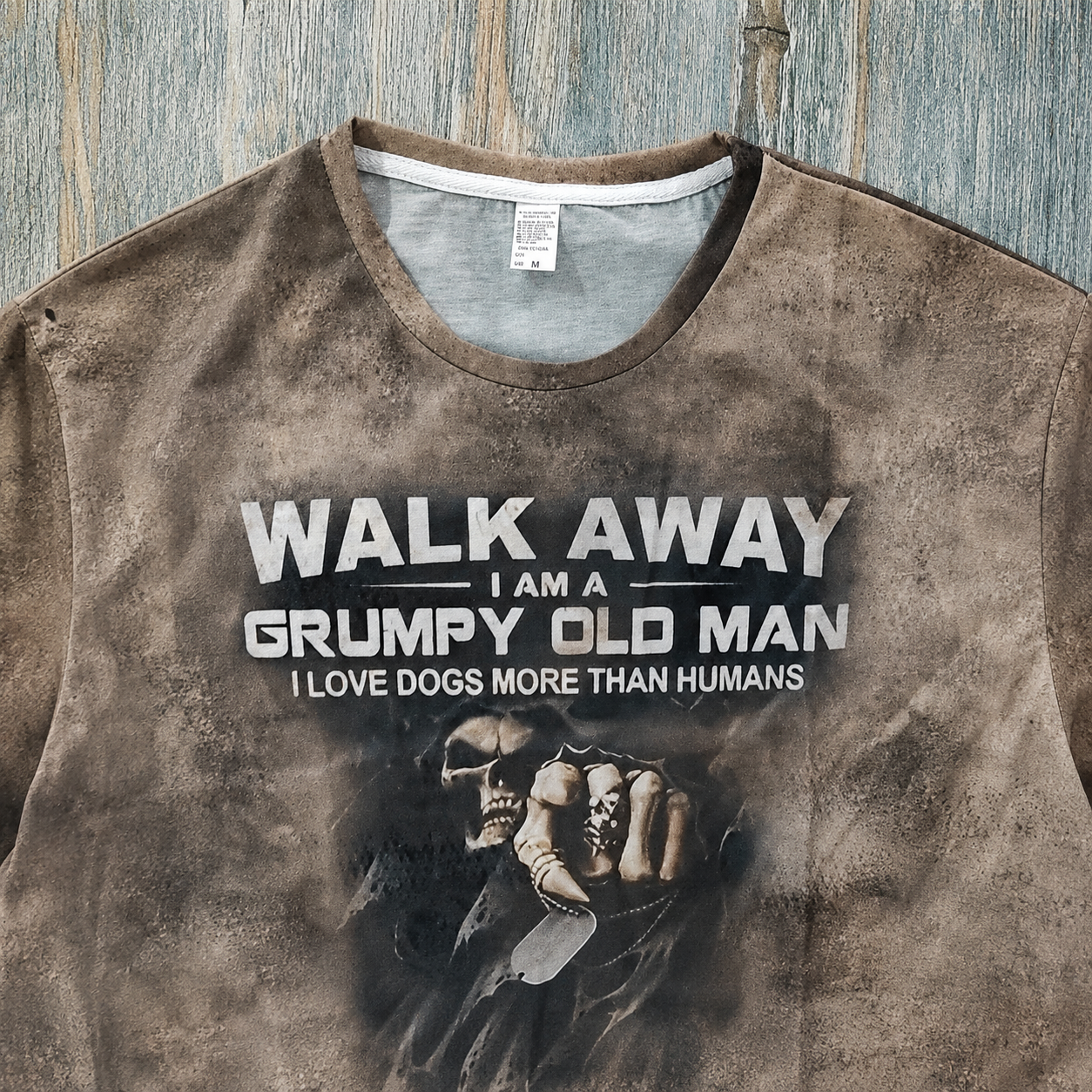 Funny Slogan Graphic Short Sleeve T Shirt for Men