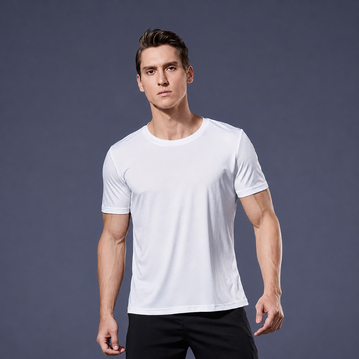 Pack Of 7 Lightweight Quick Dry Short Sleeve T Shirts for Men