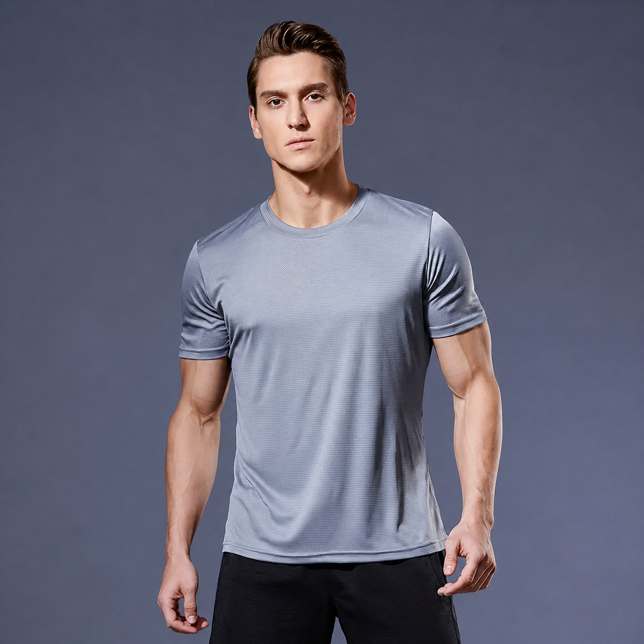 Pack Of 7 Lightweight Quick Dry Short Sleeve T Shirts for Men