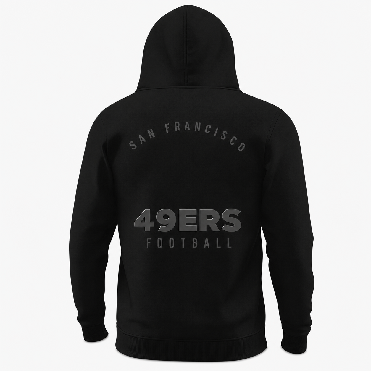Classic San Francisco 49ers Themed Hoodie